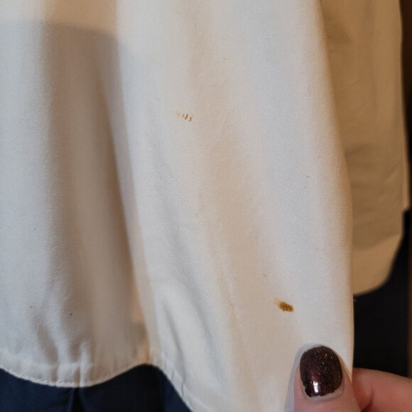 Vintage 1980s Unisex Small SKYR Ski Snow Jacket Red White Blue Men Women Preppy - Picture 5 of 11